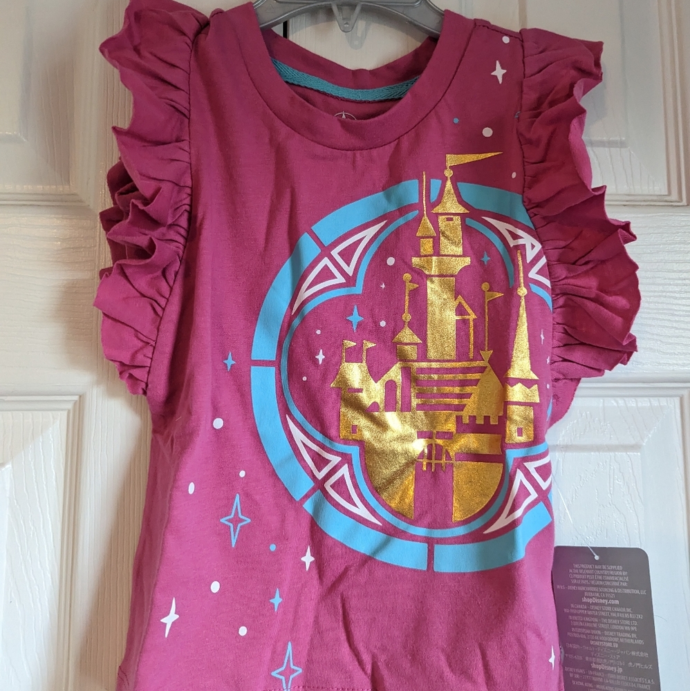 Disney Store Toddler Castle shirt